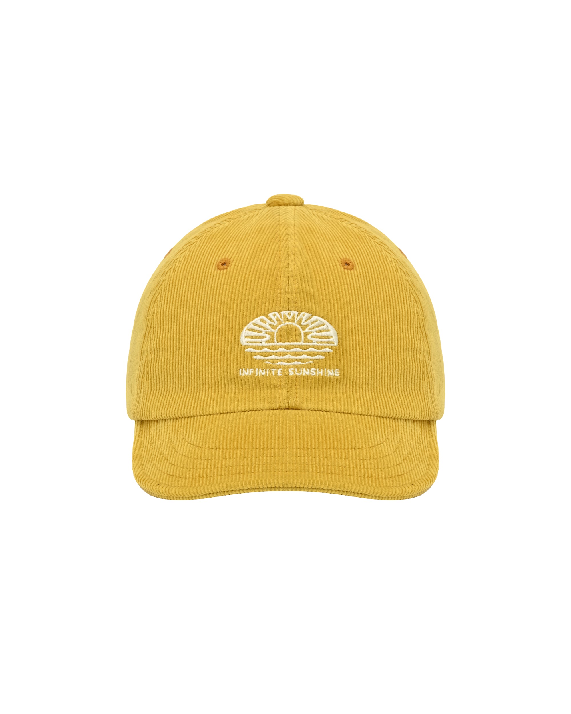 Corduroy Sunshine Cap - Mustard