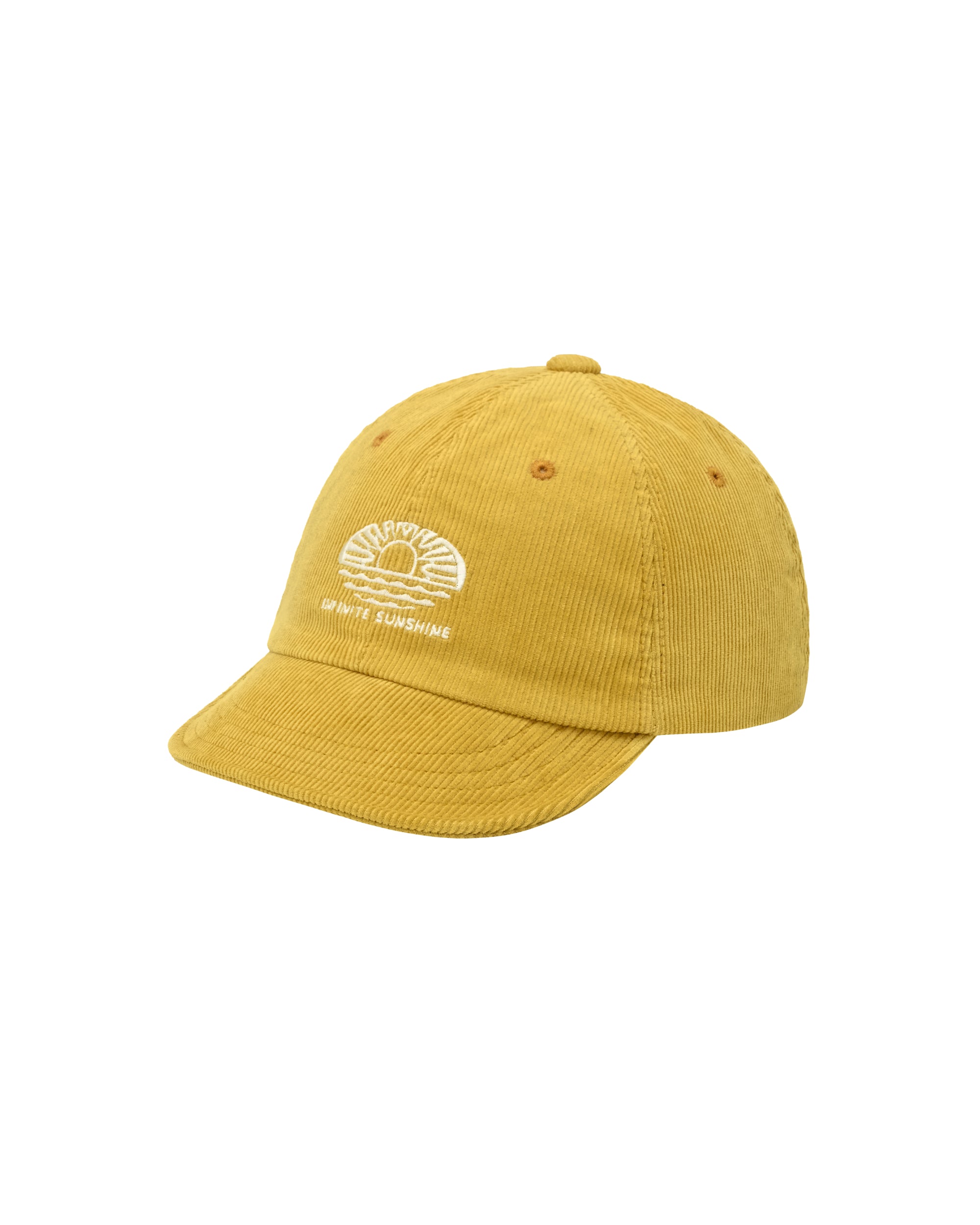 Corduroy Sunshine Cap - Mustard