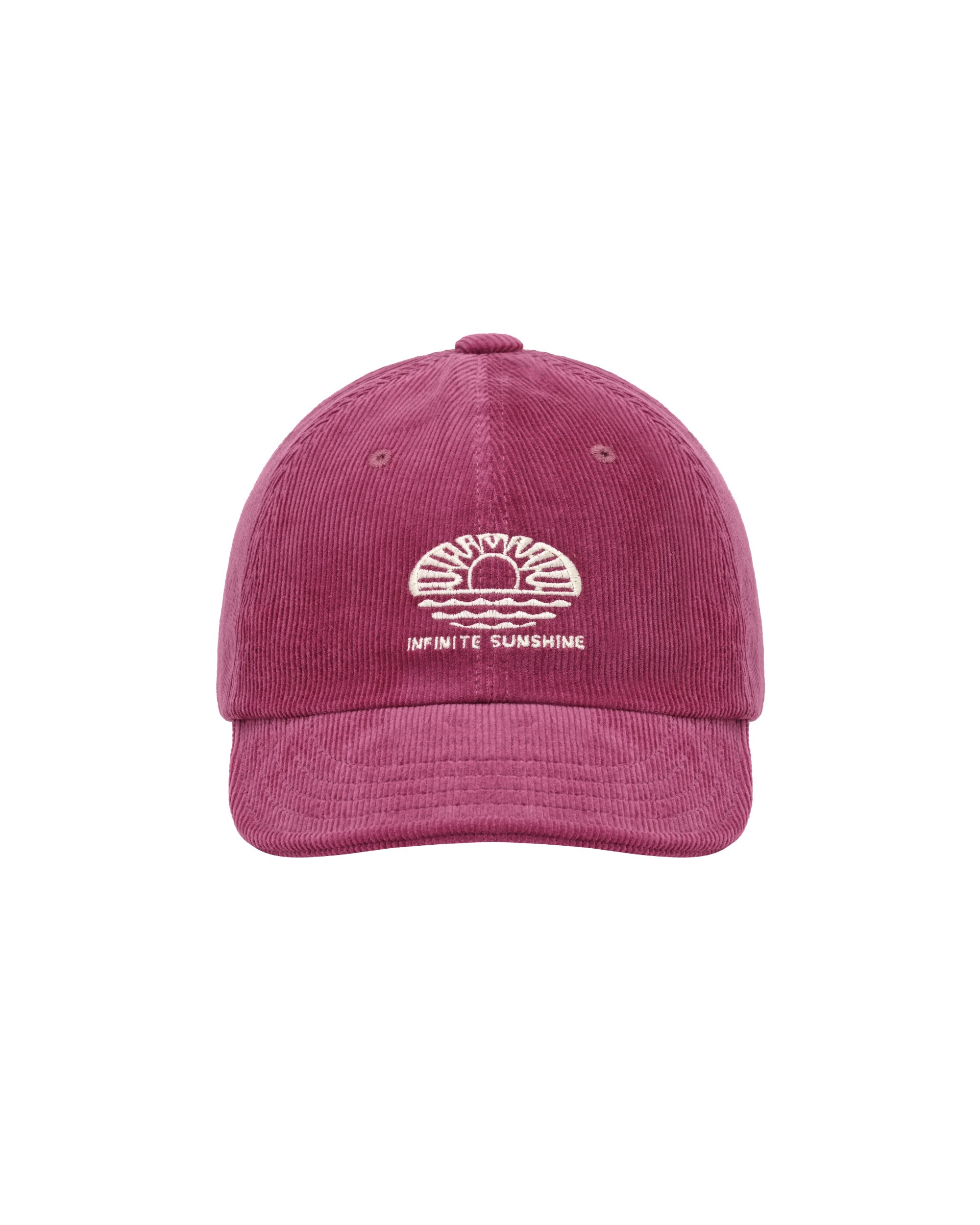 Corduroy Sunshine Cap - Purple
