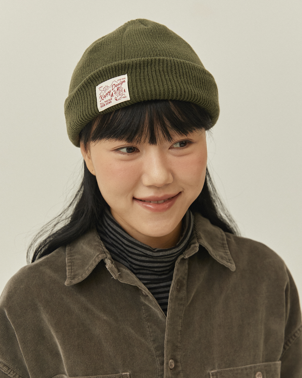 Kappy Bear Beanie - Khaki