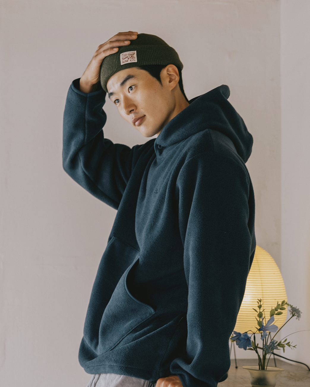 Kappy Bear Beanie - Khaki
