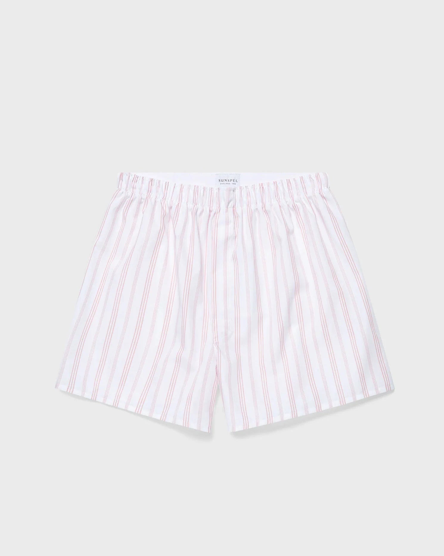 Classic Boxer Short - Pale Pink Stripe