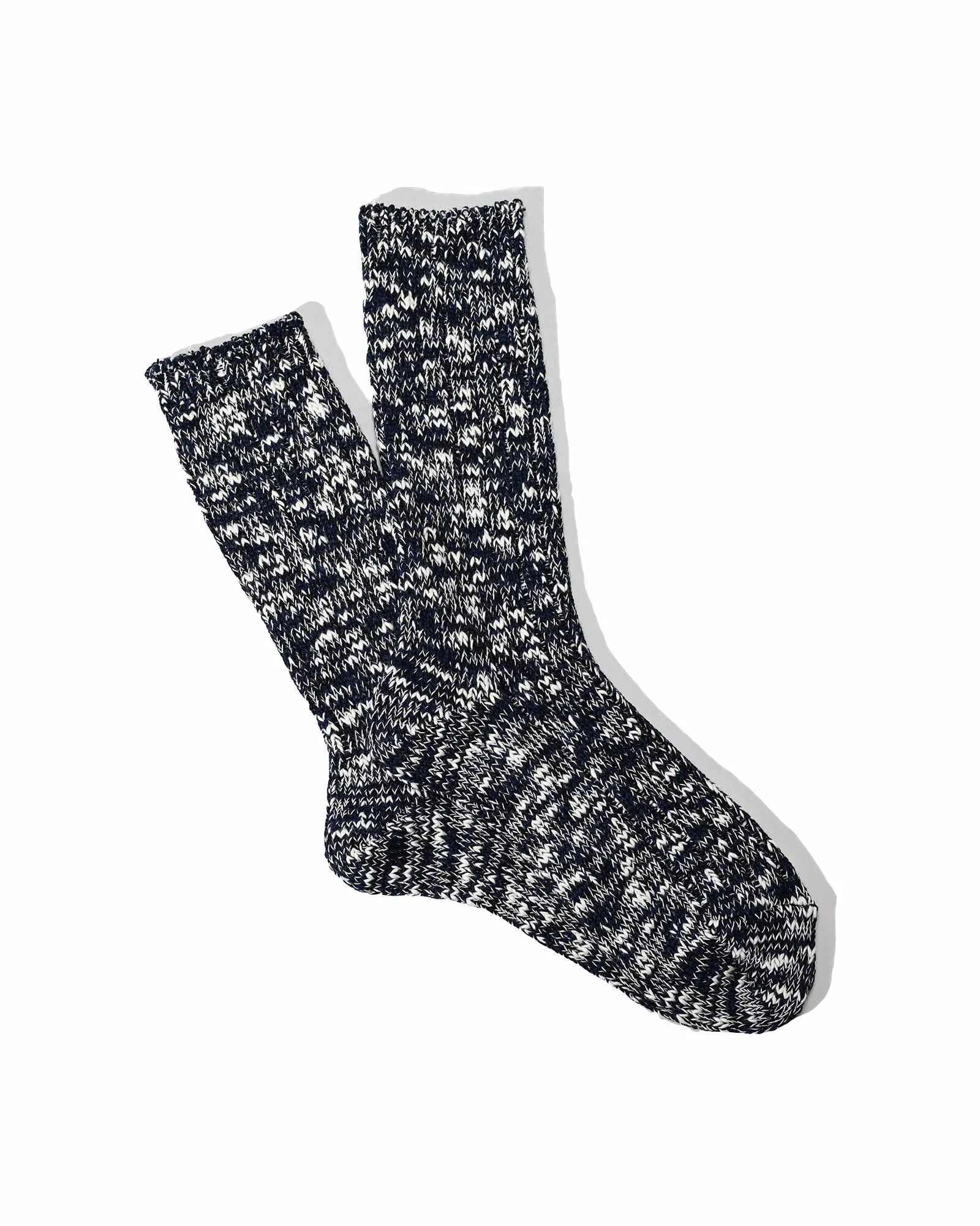 Classic Slub Crew - Navy