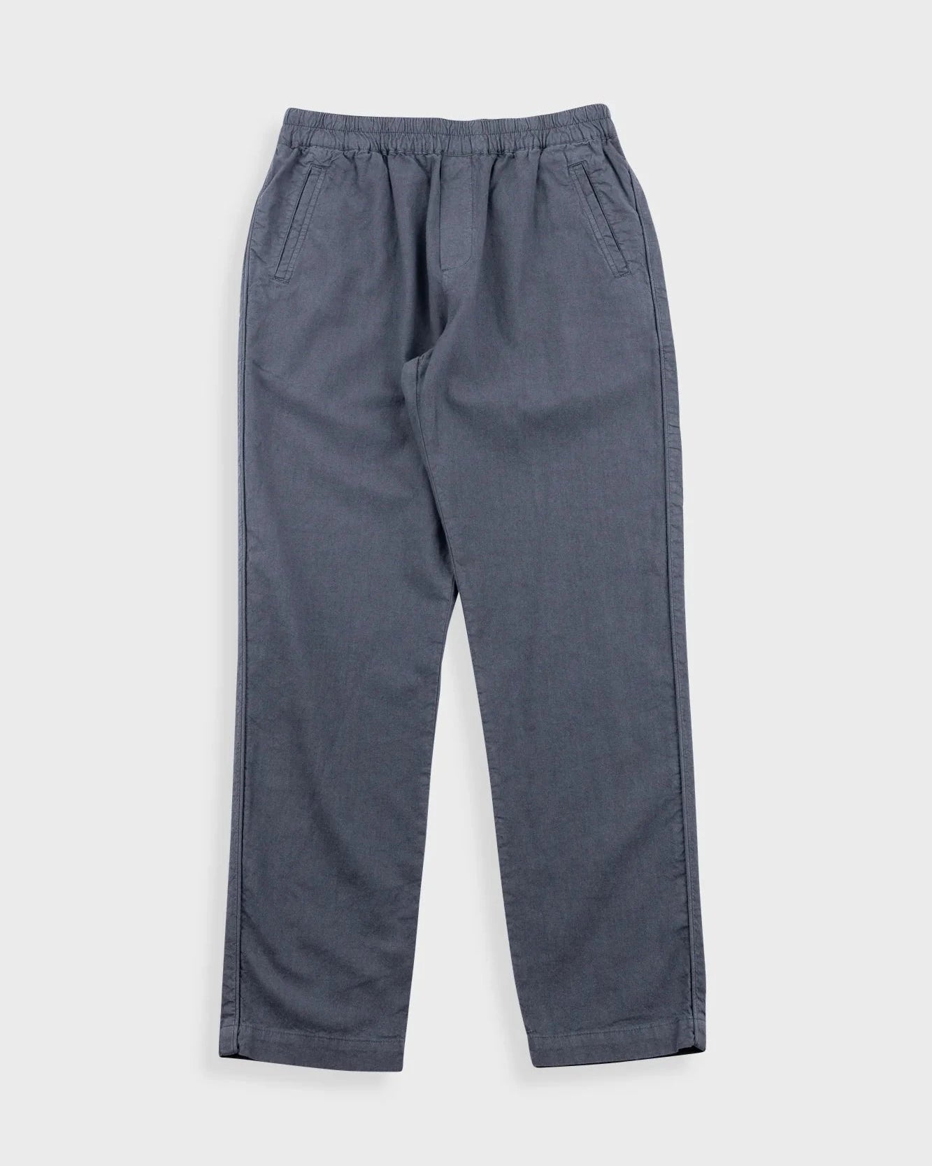 Cotton Linen Trouser - Charcoal