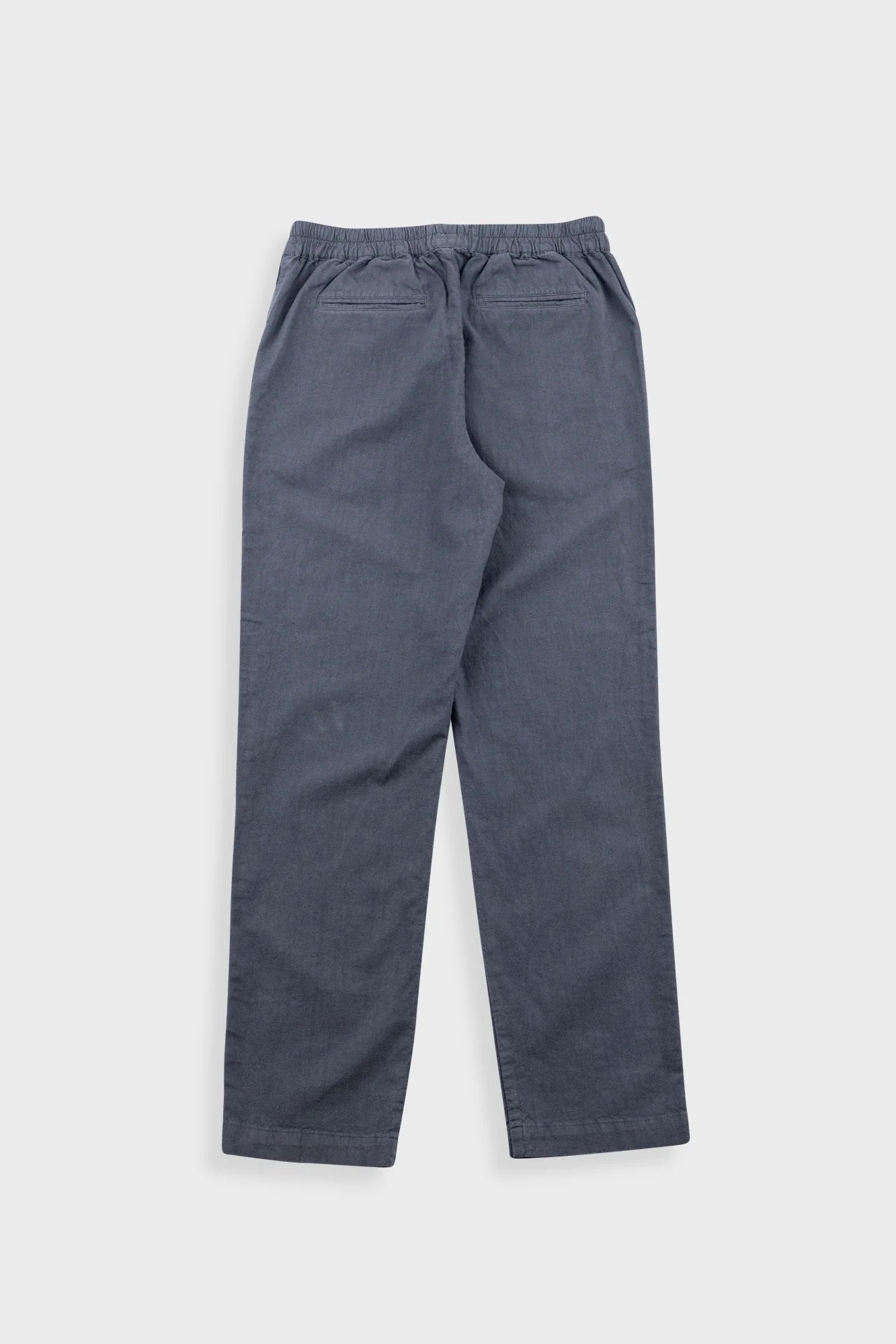 Cotton Linen Trouser - Charcoal