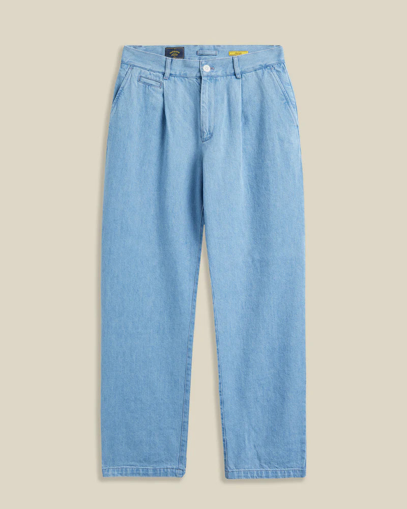 Denim Trousers Single Pleat