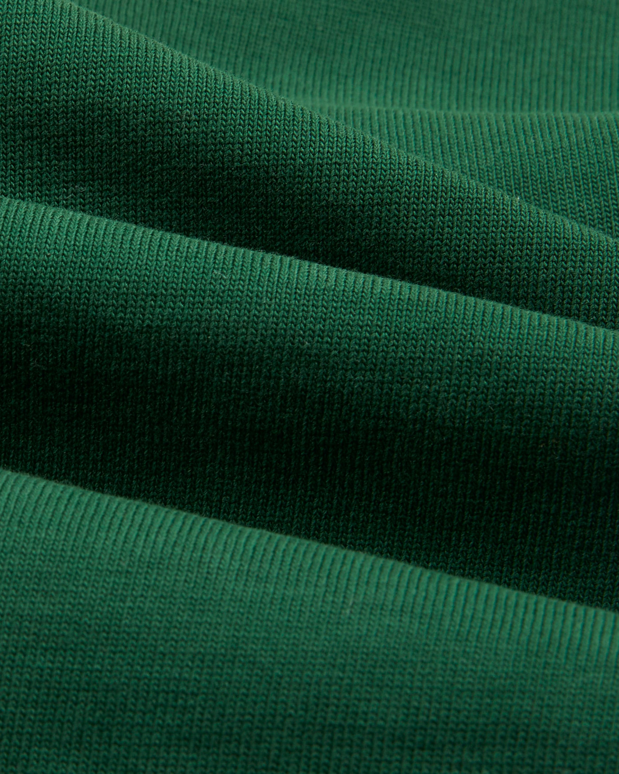 Cotton Crew Neck Hiking T-Shirt - Forest Green