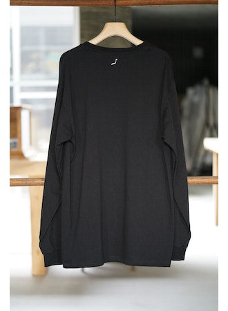 Long Sleeve T-shirt With Pocket - Black