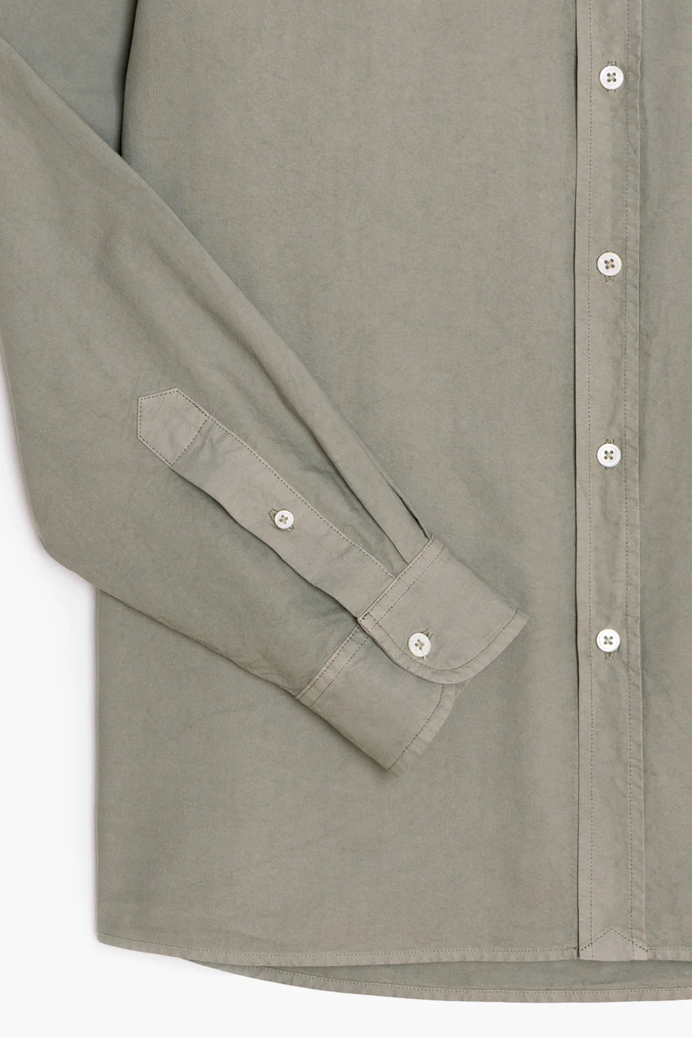 Dad's Shirt - Sage Oxford Garment Dyed