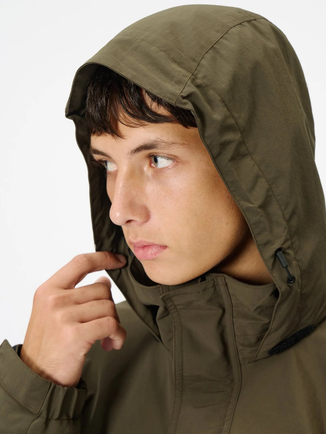 Dope Dyed Tussah Warmer Jacket - Morel