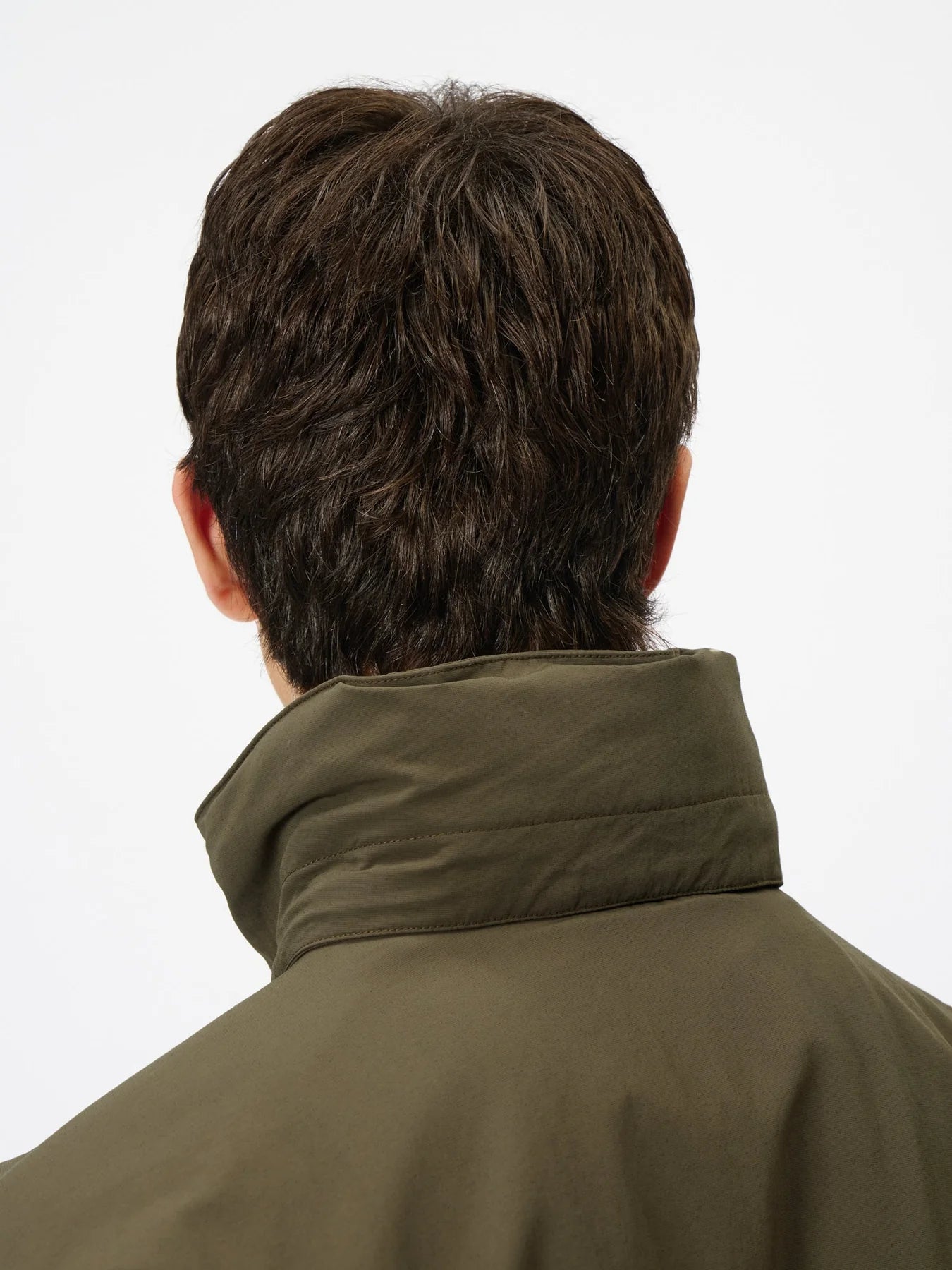 Dope Dyed Tussah Warmer Jacket - Morel