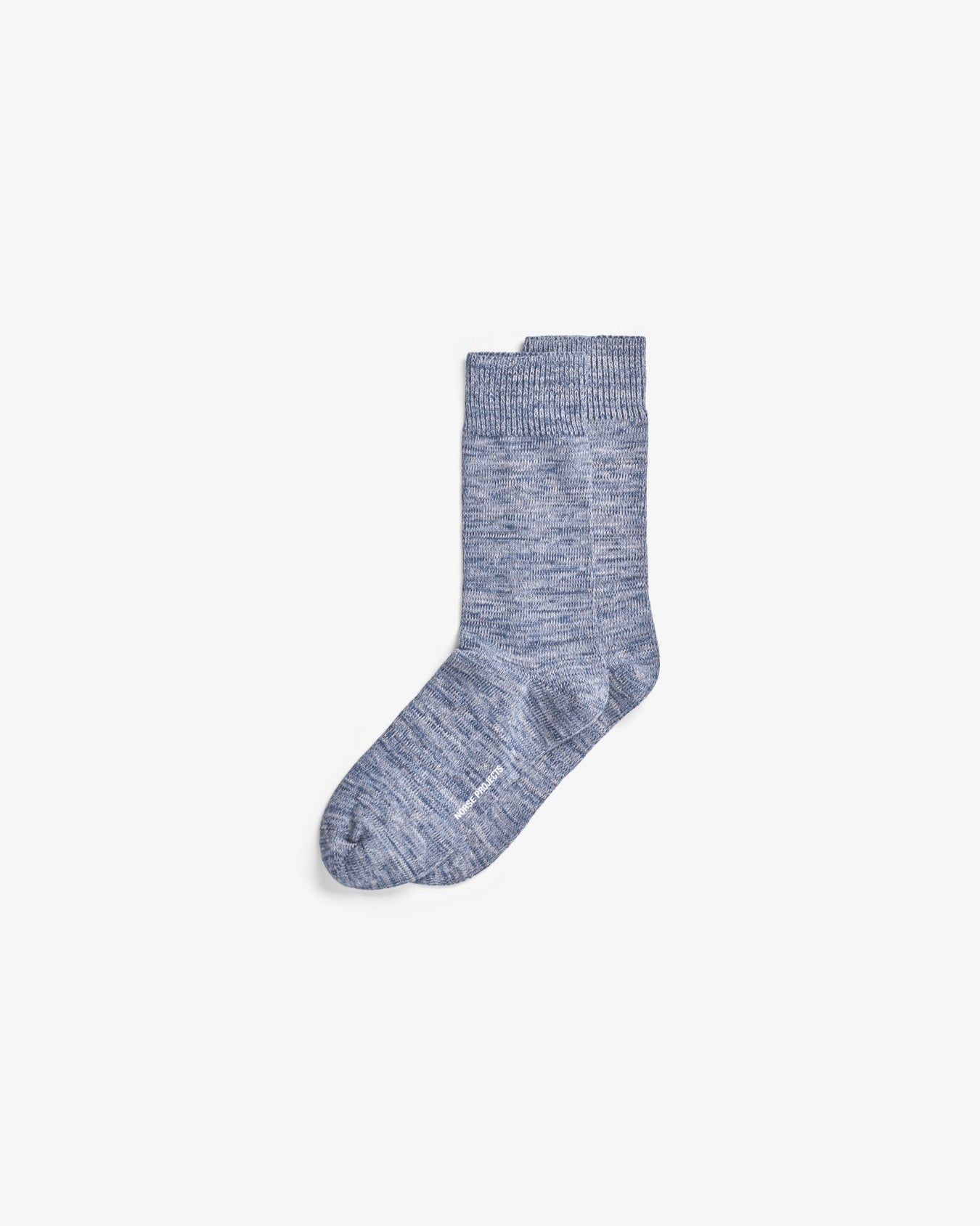 Bjarki Heavy Cotton Twist Socks - Estate Blue
