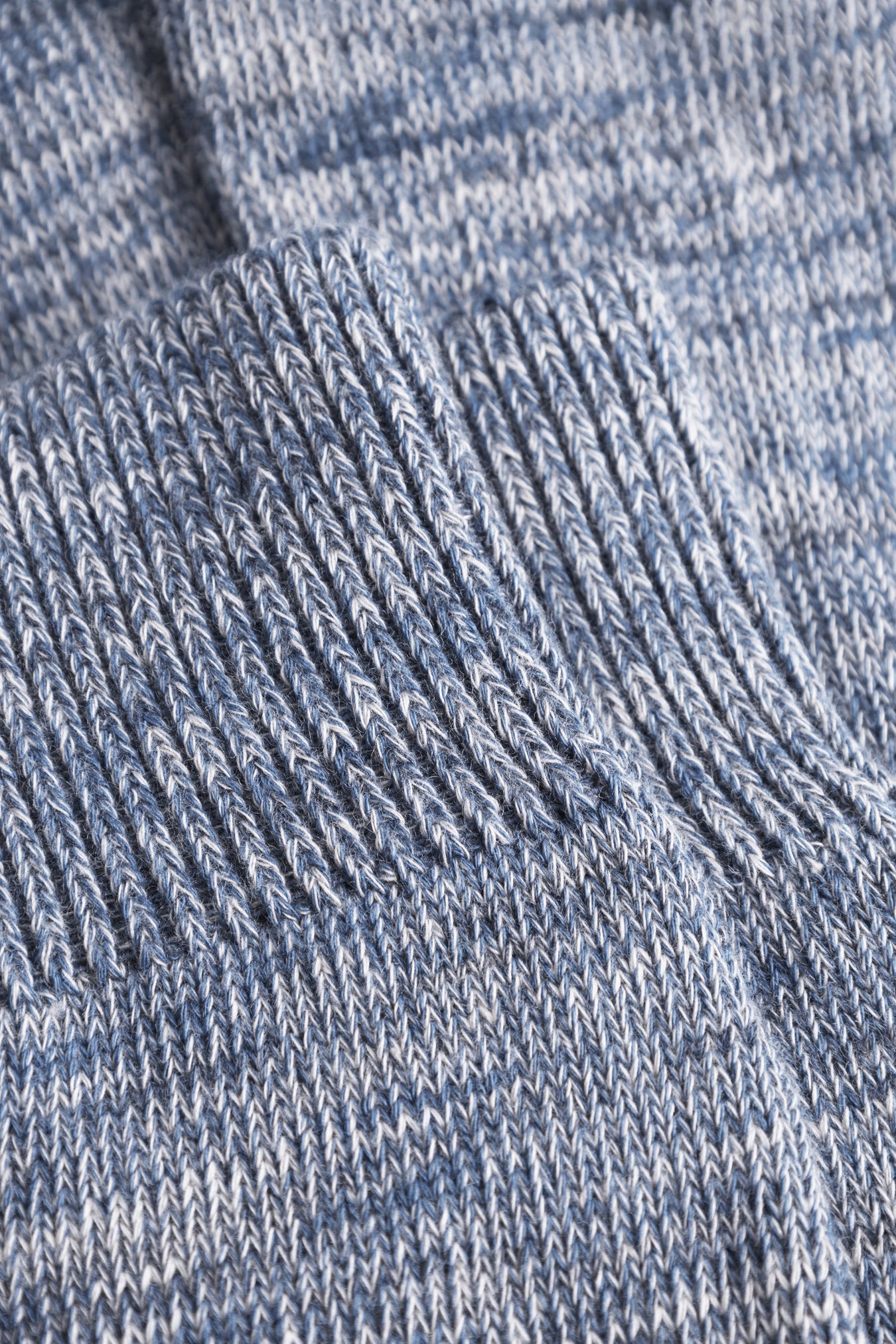 Bjarki Heavy Cotton Twist Socks - Estate Blue