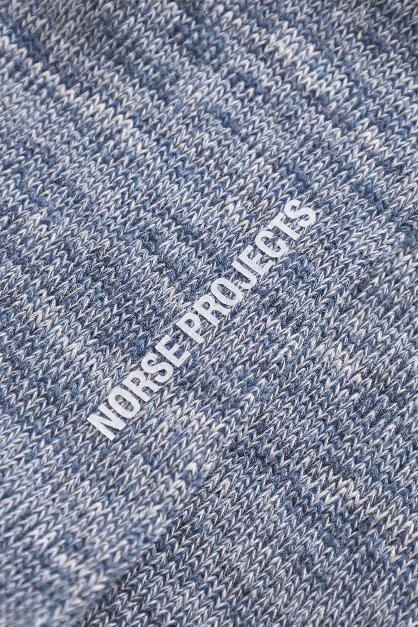 Bjarki Heavy Cotton Twist Socks - Estate Blue
