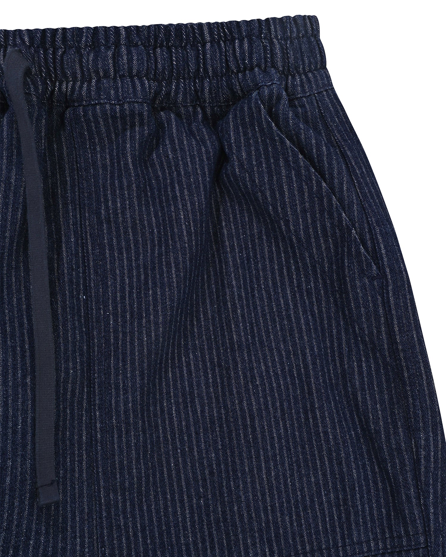 Fatigue Stripe Denim Pant - Indigo
