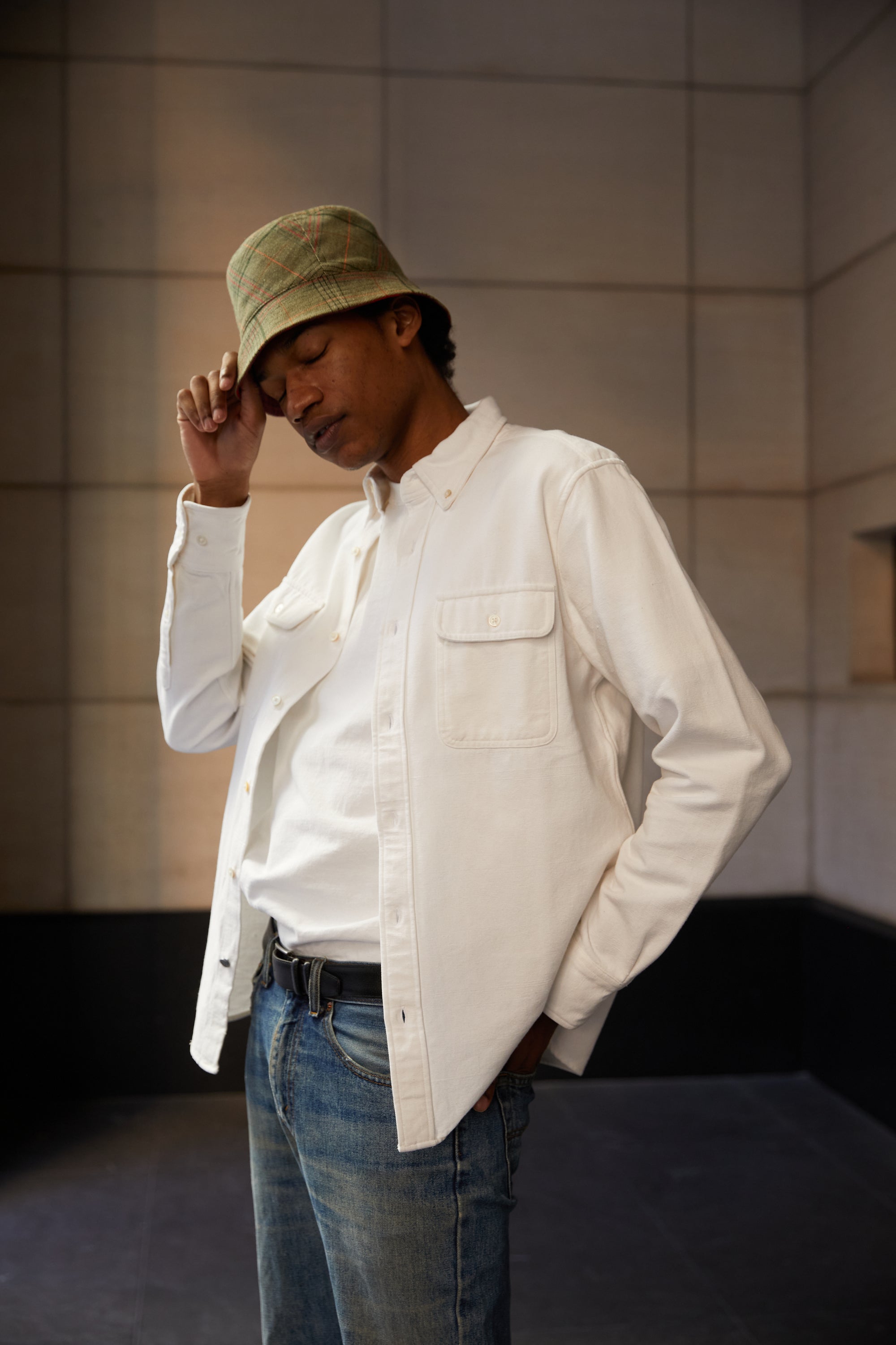 Twin Flap Pocket Button Down Collar Shirt