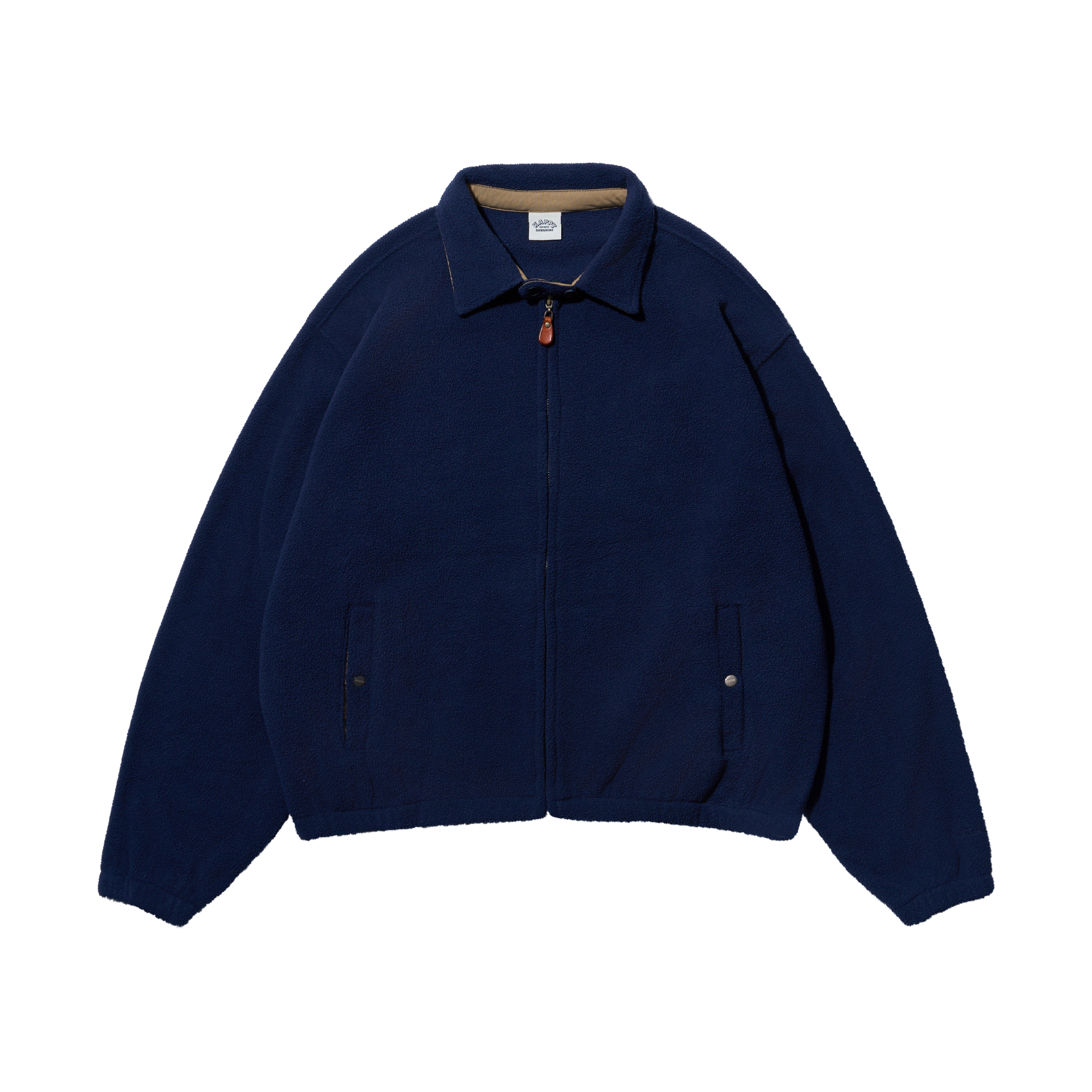 Fleece Bomber Jacket - Navy