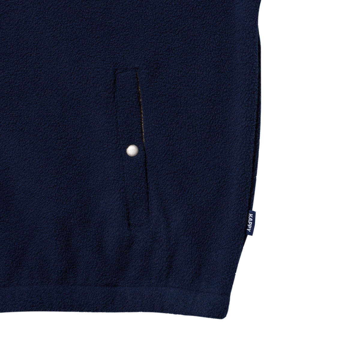 Fleece Bomber Jacket - Navy