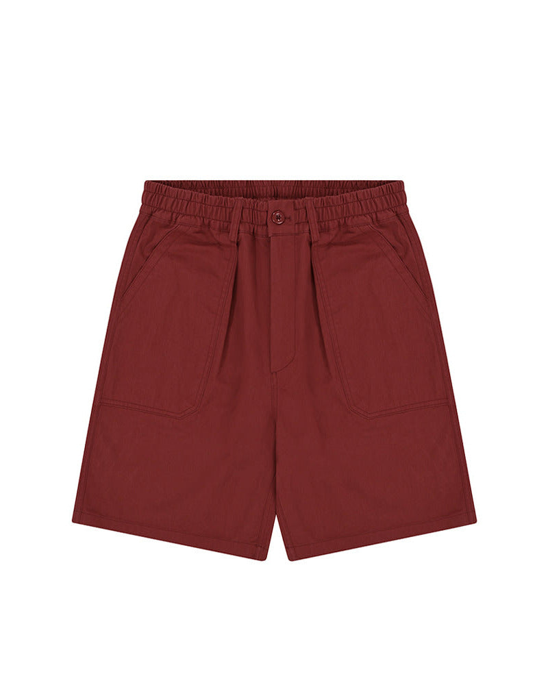 Fatigue CN Half Pants - Red