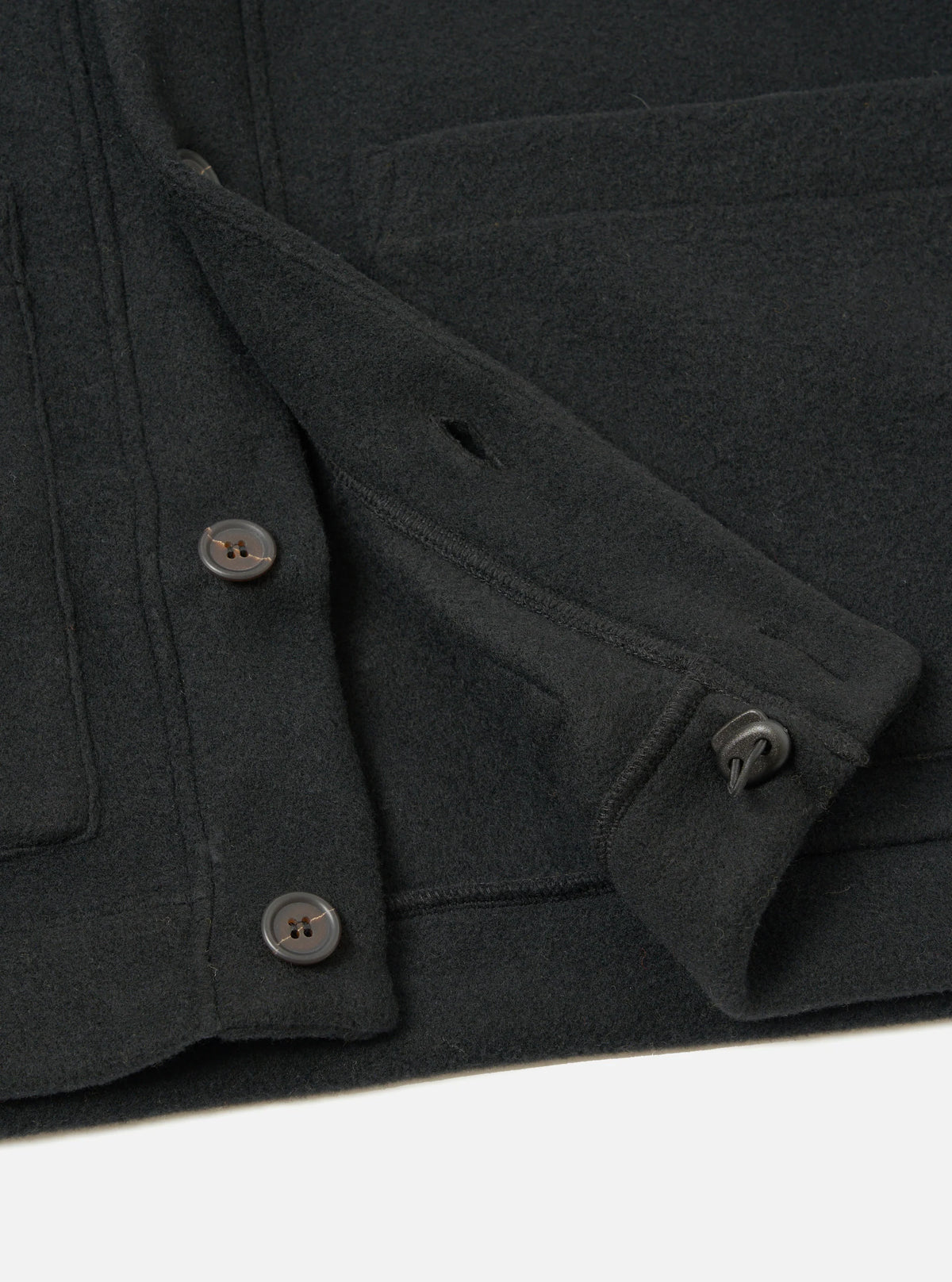Fleece Advance Cardigan - Black