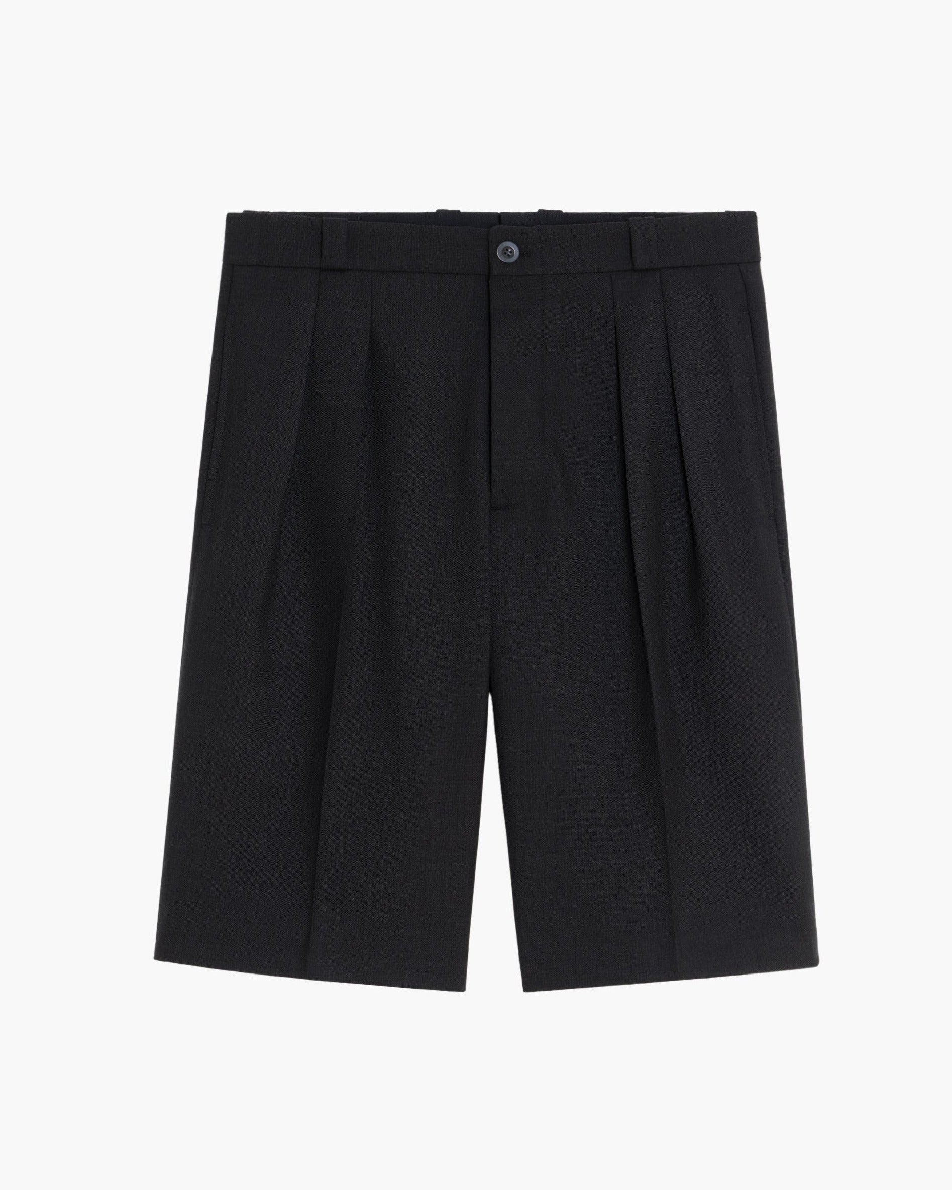 French Military Shorts - Charcoal