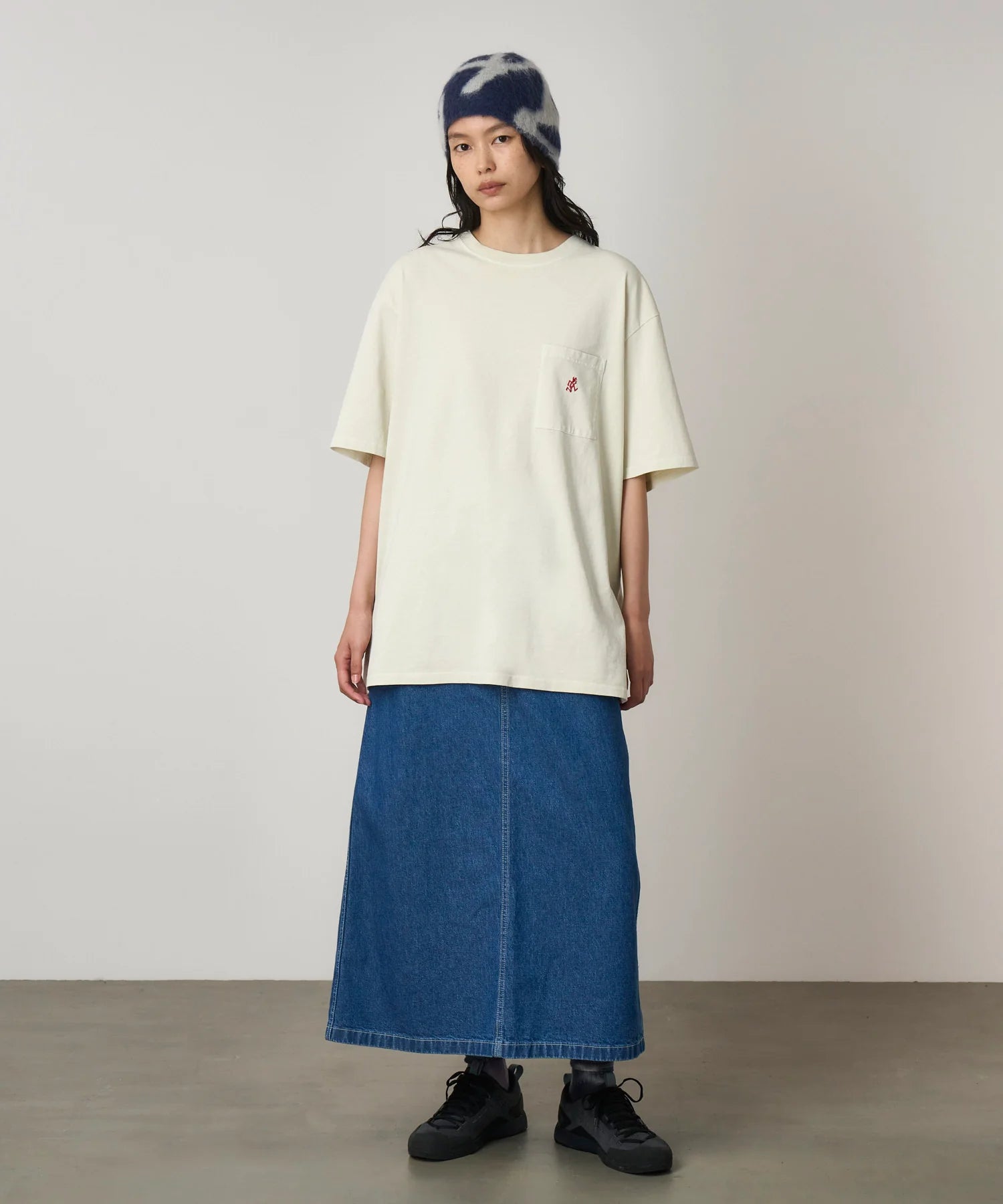 One Point Tee Pigment Dyed - Natural Pigment