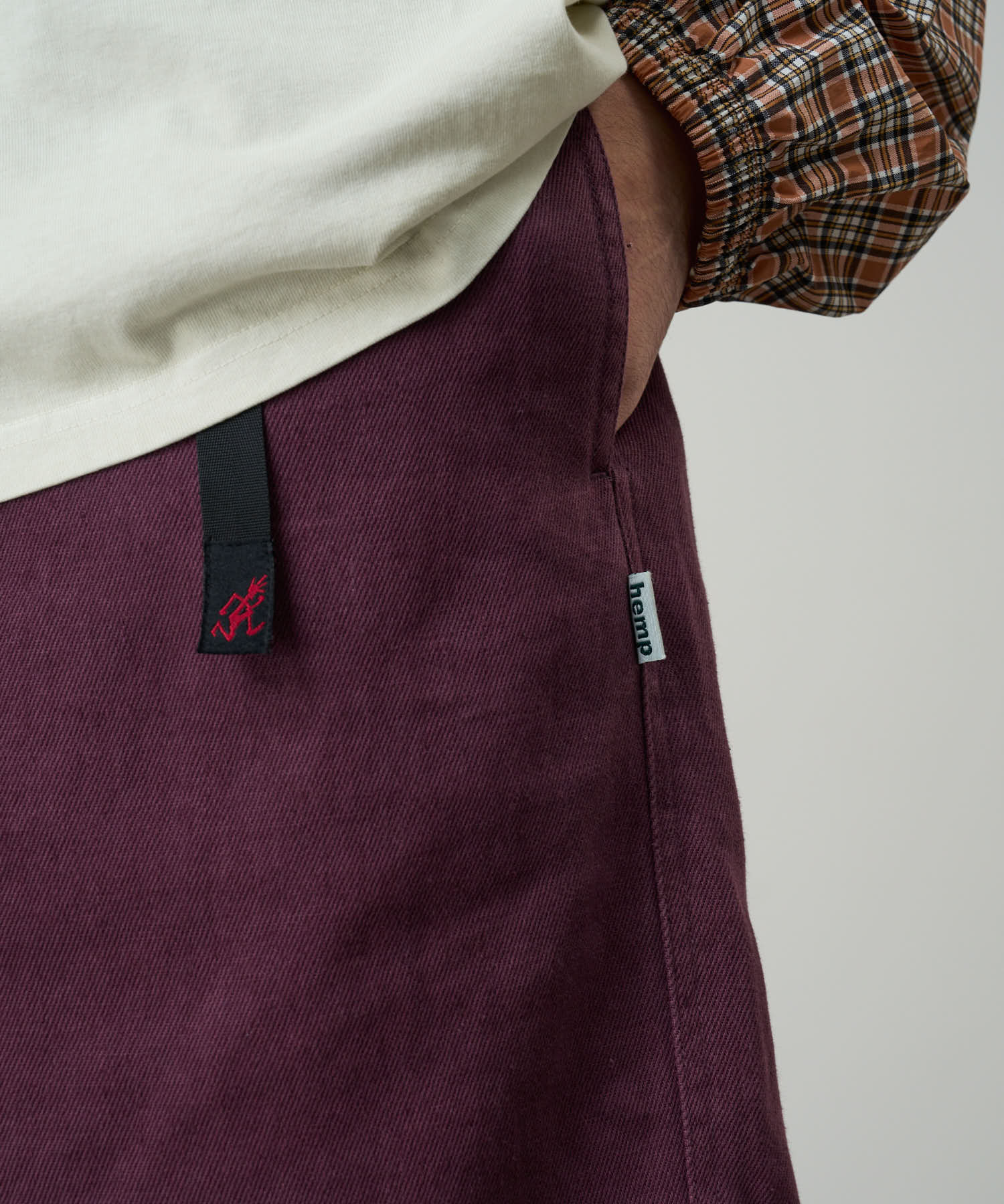 Hemp G-Shorts - Grape