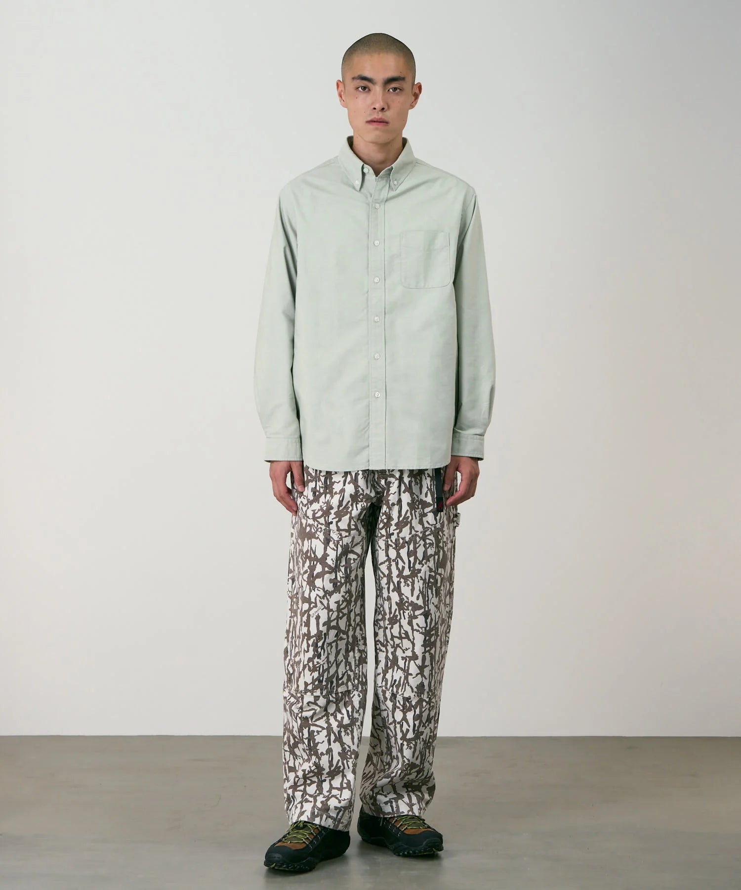 Classic Oxford Coolmax Shirt - Lime Green