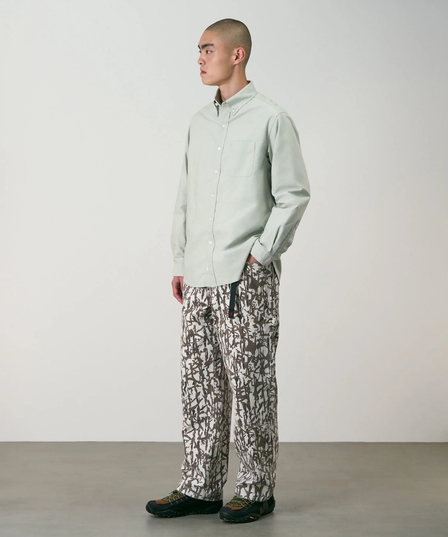 Classic Oxford Coolmax Shirt - Lime Green