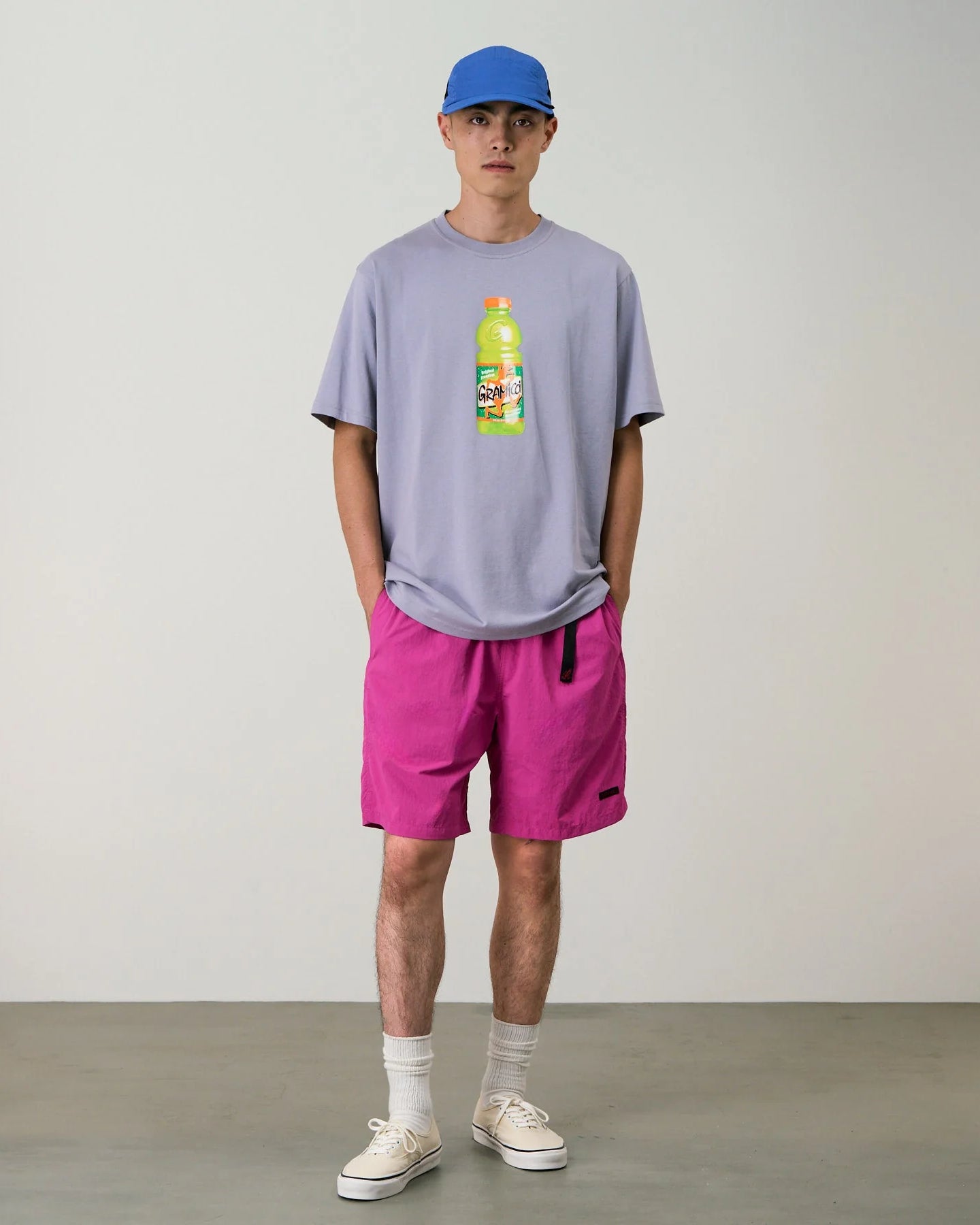 Nylon Packable G-Shorts - Plum