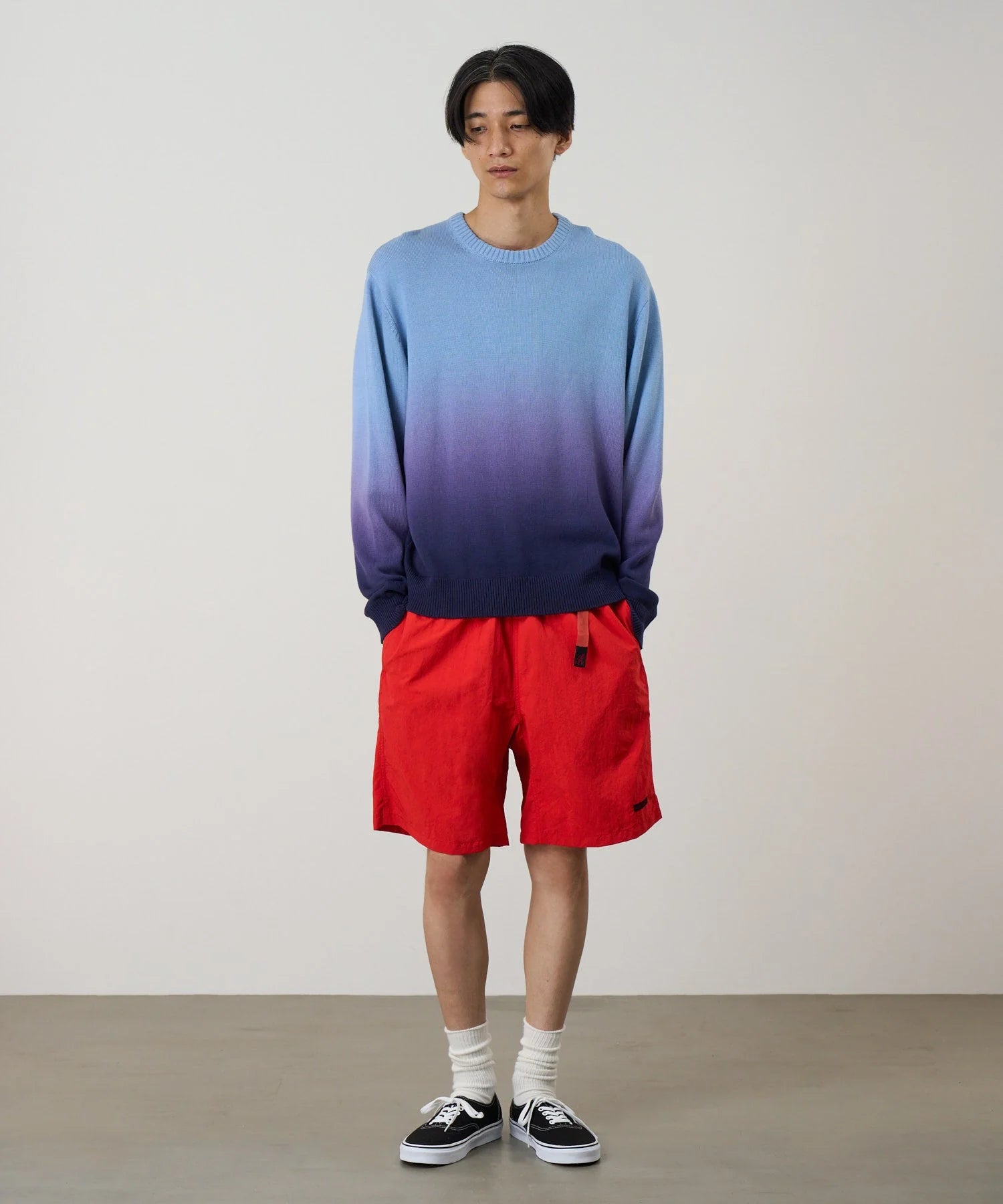 Sun Fade Sweater - Night Purple