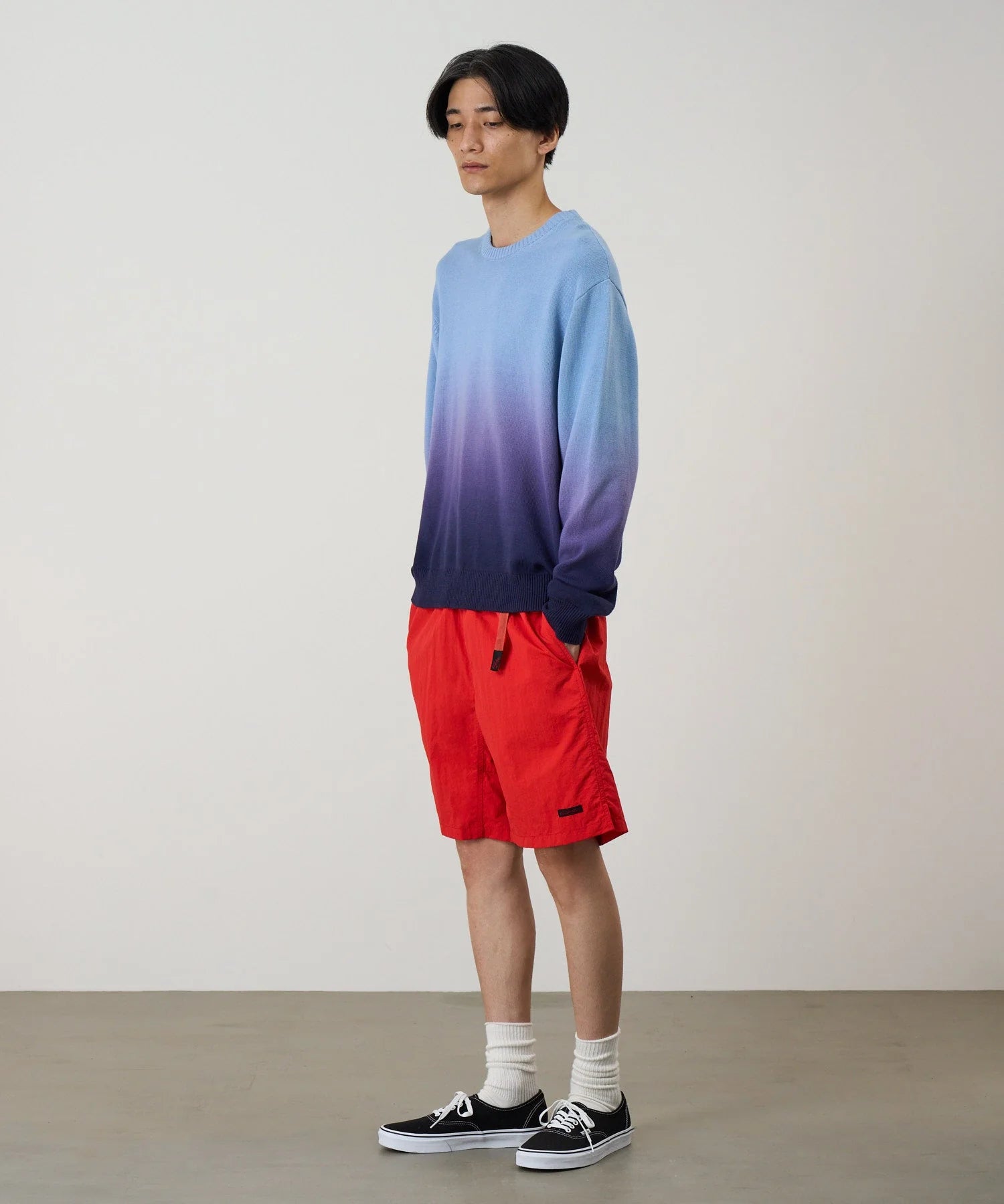 Sun Fade Sweater - Night Purple
