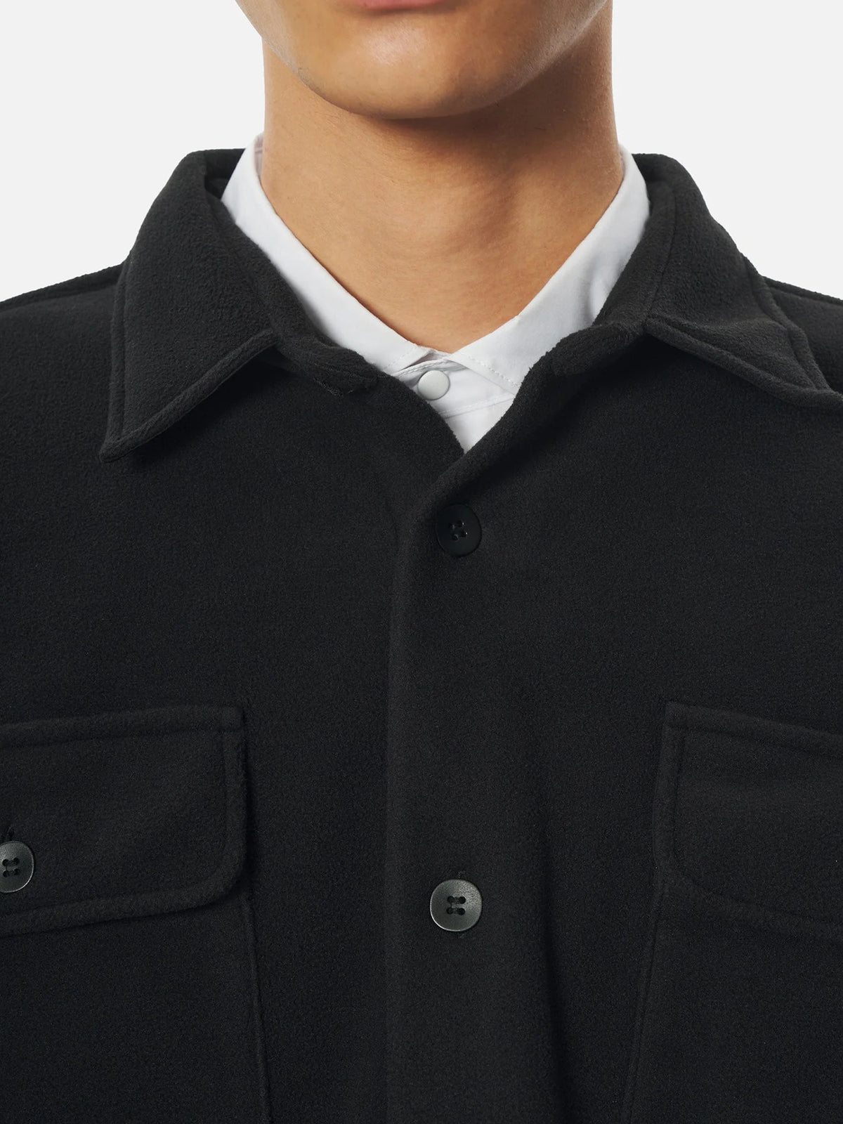 POLARTEC Fleece Shirt - Black