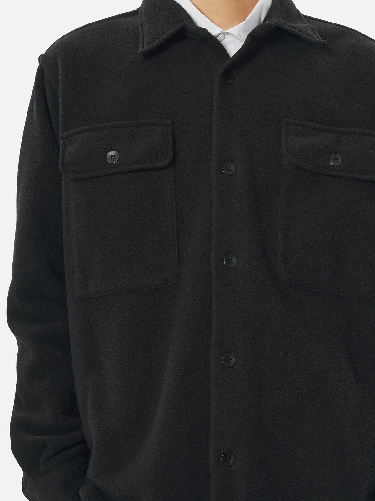 POLARTEC Fleece Shirt - Black