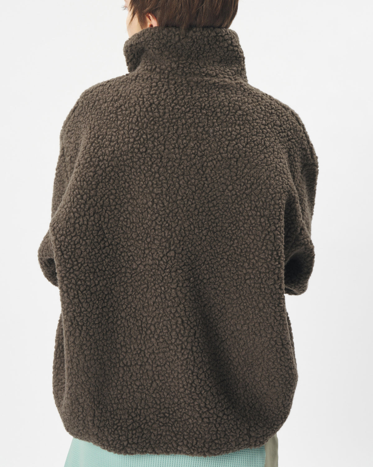 Deep Pile Fleece Jacket - Morel