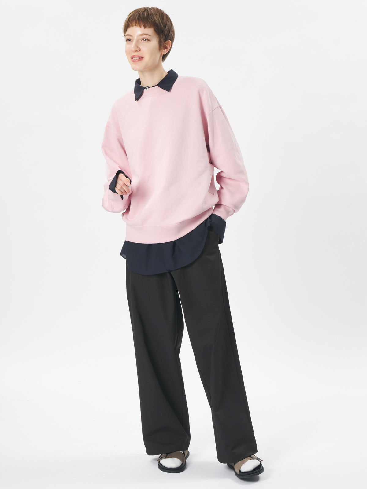 Terry Pullover - Pink Nectar
