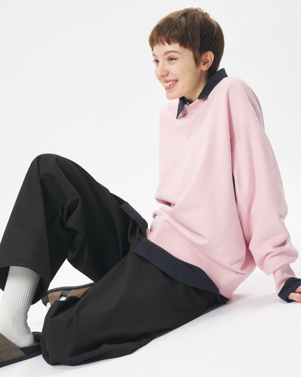 Terry Pullover - Pink Nectar