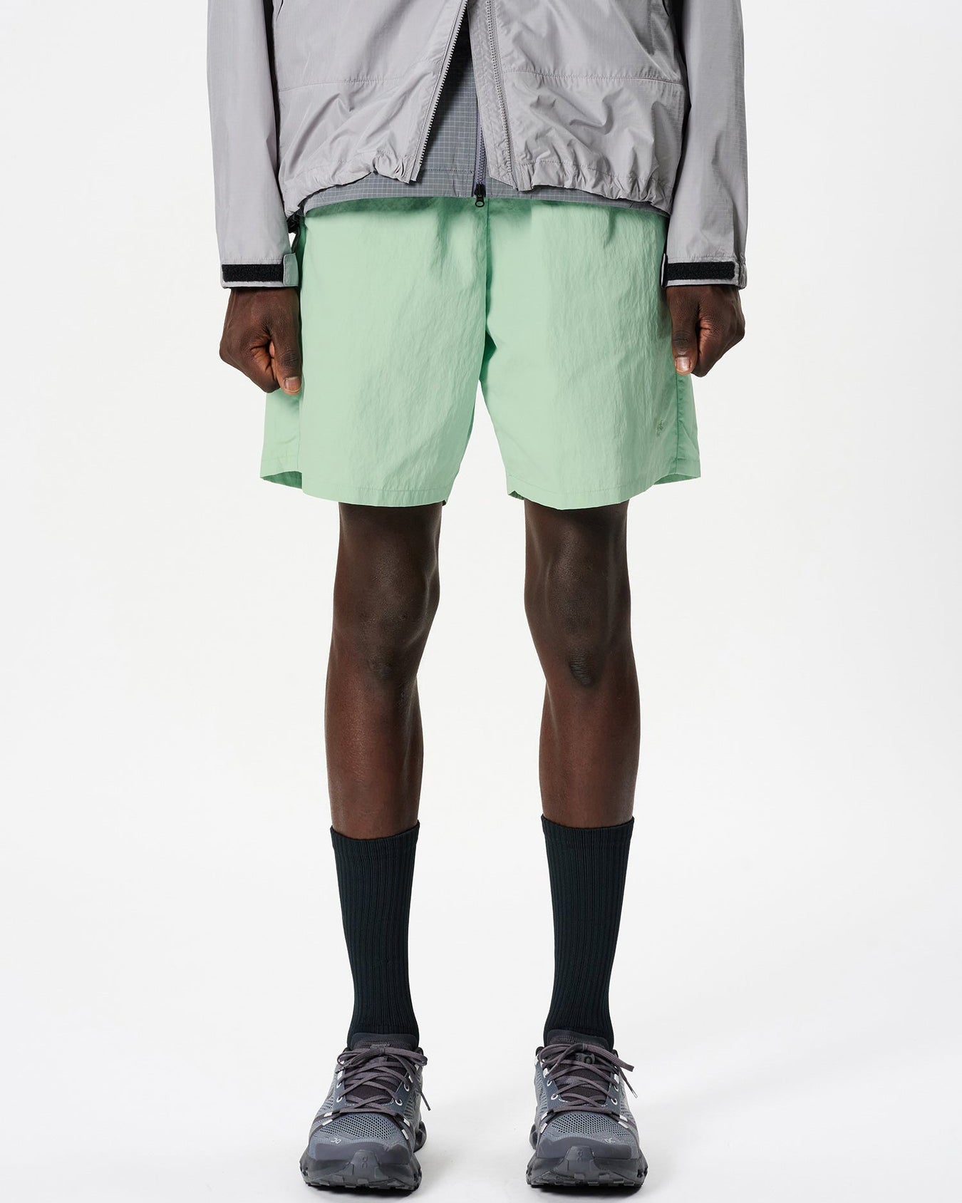 Nylon Shorts - Opal Green