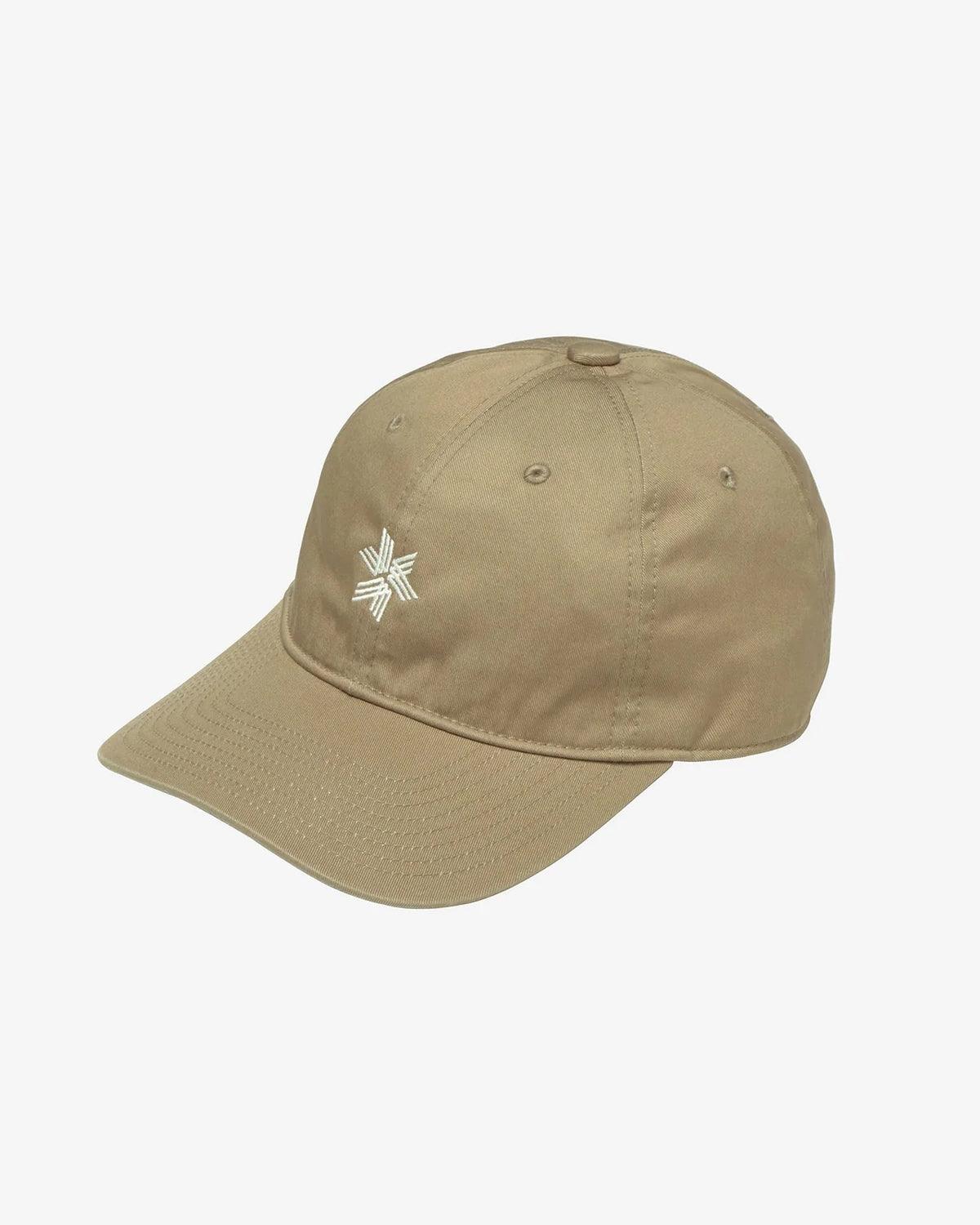 Goldwin Logo Cotton Cap - Oak Beige