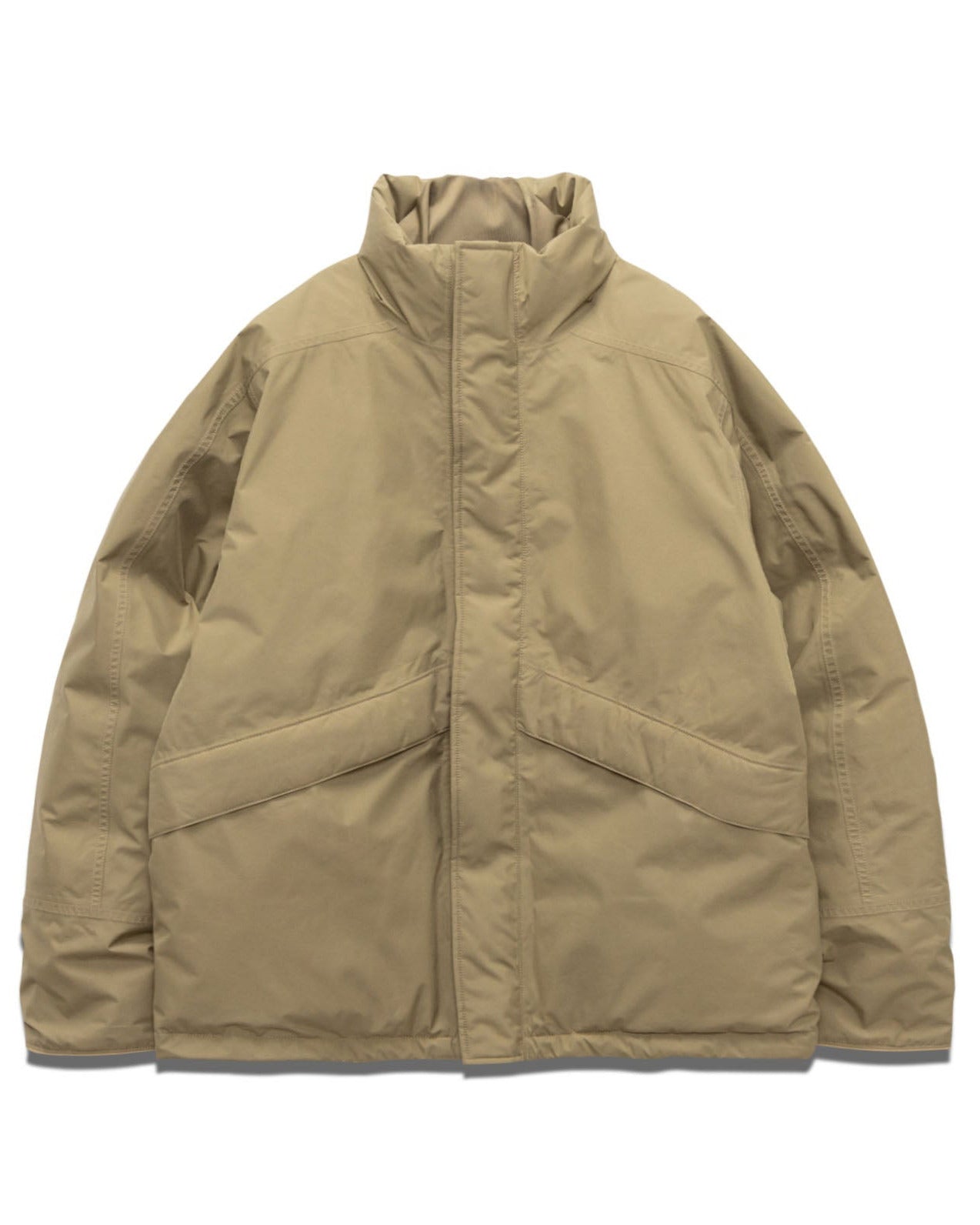 GORE-TEX Short Down Jacket - Khaki Beige