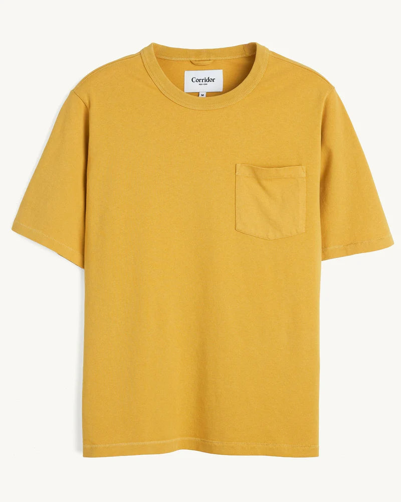 Garment Dye Tee - Gold