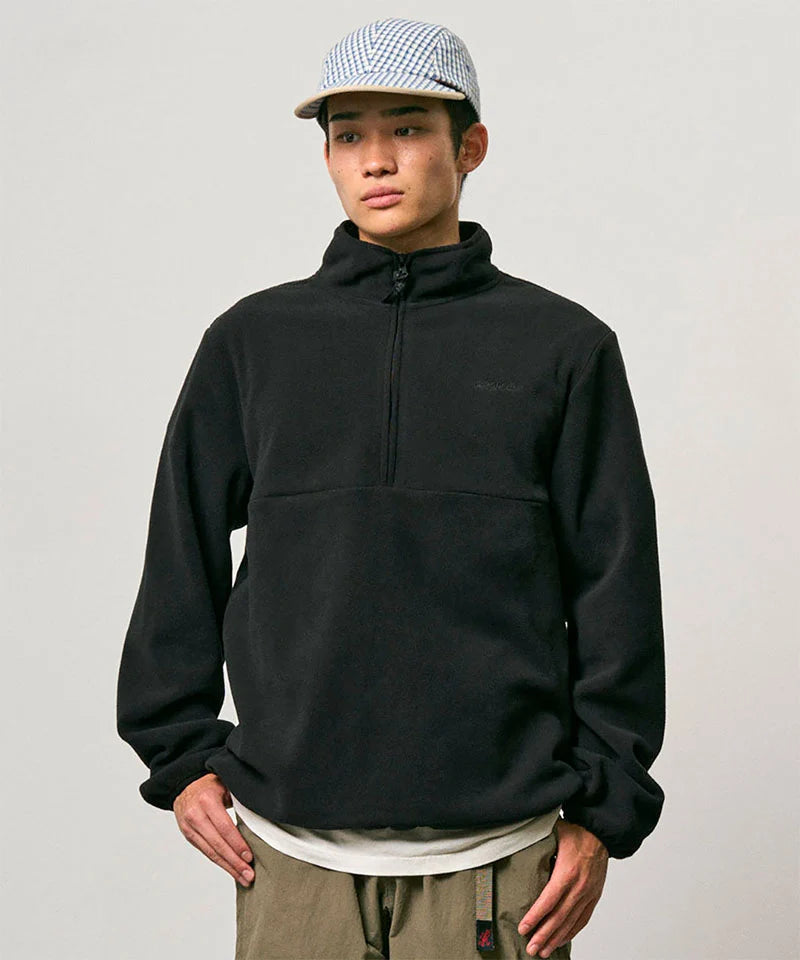 Thermal Fleece Pullover - Black