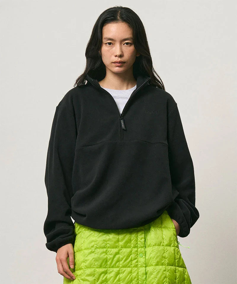 Thermal Fleece Pullover - Black