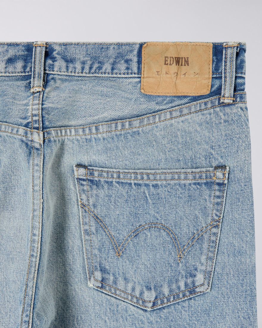 Regular Tapered - Kaihara  Rainbow Selvage Denim 13.5oz - Blue Light Used - ss24