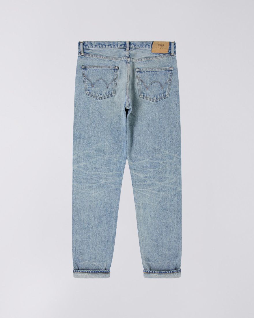 Regular Tapered - Kaihara  Rainbow Selvage Denim 13.5oz - Blue Light Used - ss24