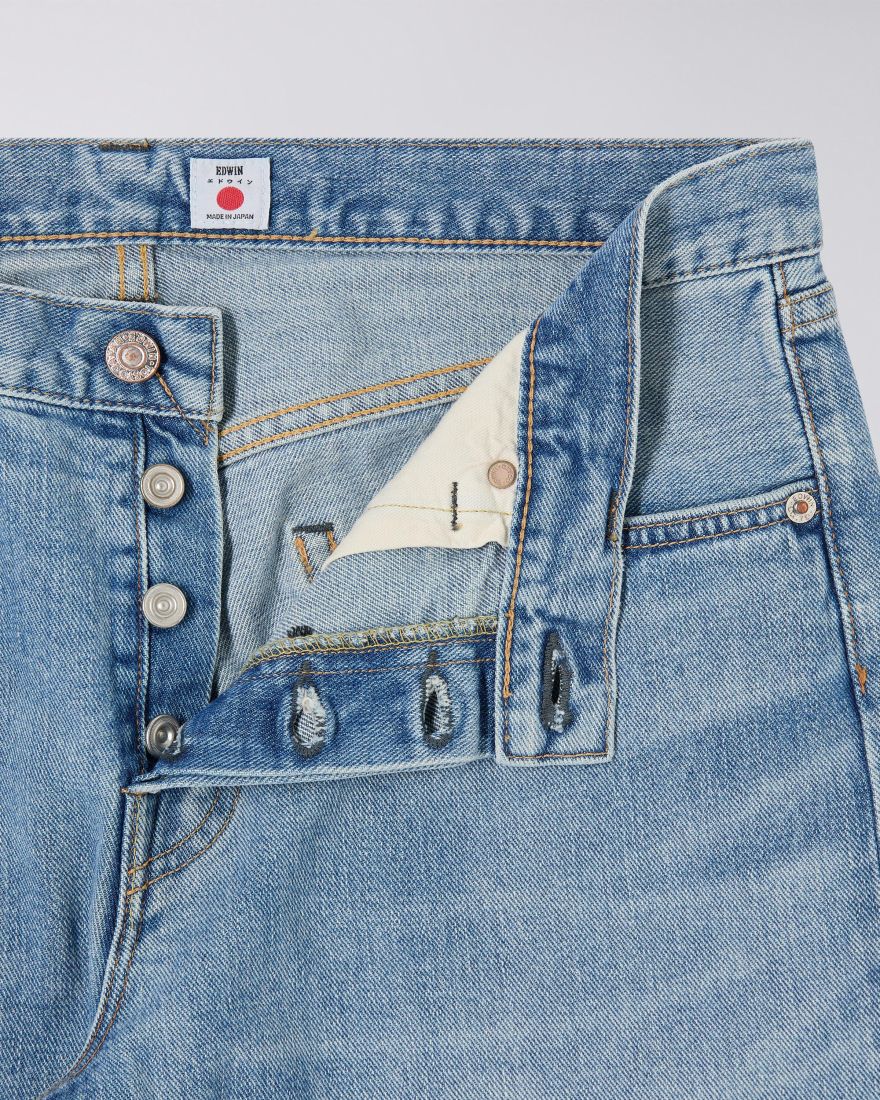Regular Tapered - Kaihara, Yoshiko Left Hand Denim, 12.5oz, 100% Cotton - Blue Light Used