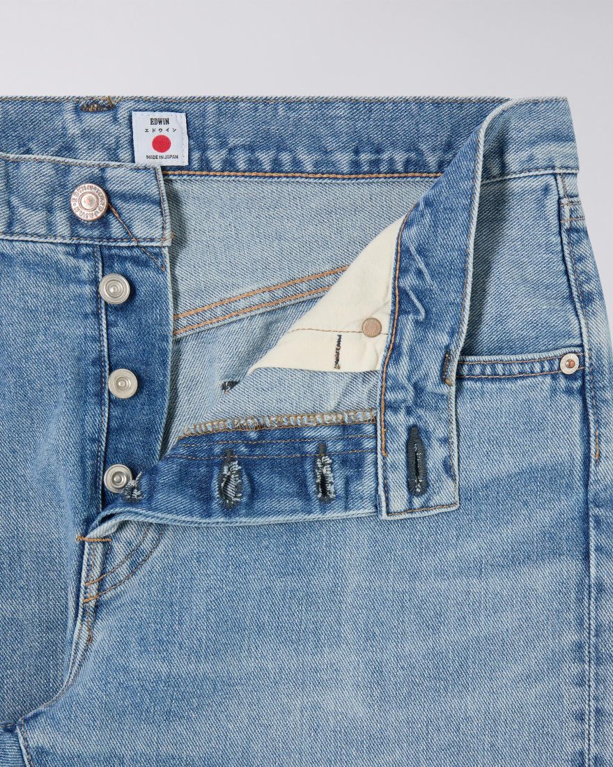 Slim Tapered - Kaihara, Yoshiko Left Hand Denim, 12.5oz, 100% Cotton - Blue Light Used