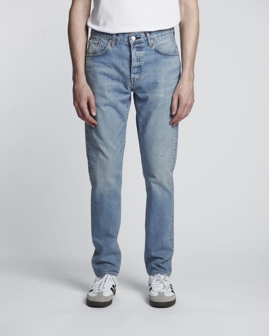 Slim Tapered - Kaihara, Yoshiko Left Hand Denim, 12.5oz, 100% Cotton - Blue Light Used
