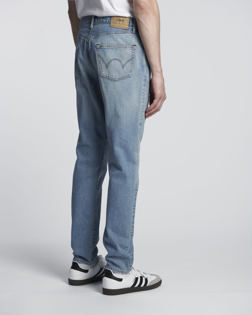 Slim Tapered - Kaihara, Yoshiko Left Hand Denim, 12.5oz, 100% Cotton - Blue Light Used