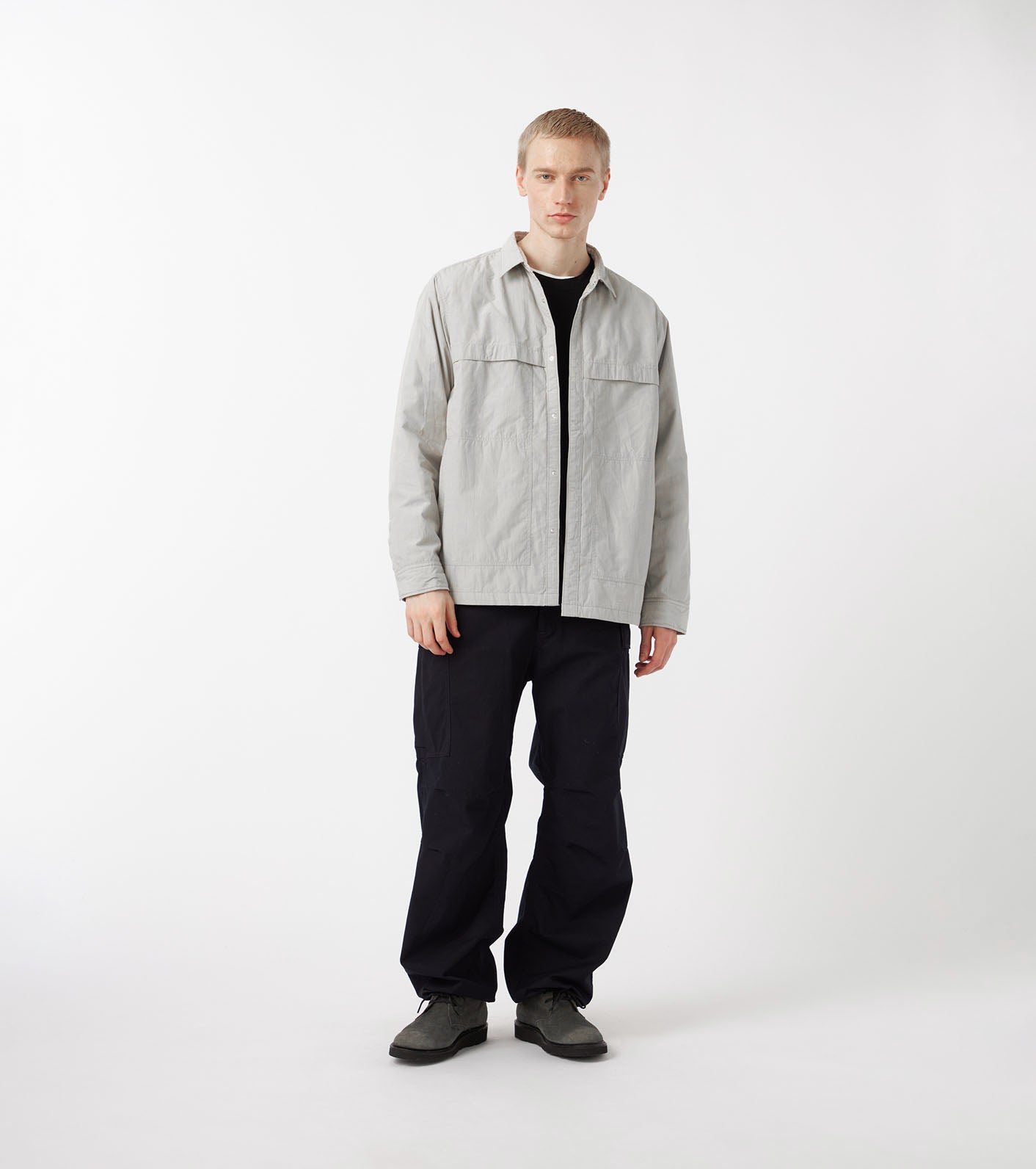 Insulation Shirt Jacket - Beige